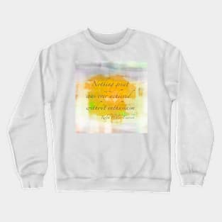 Emerson Motivational Quote Crewneck Sweatshirt